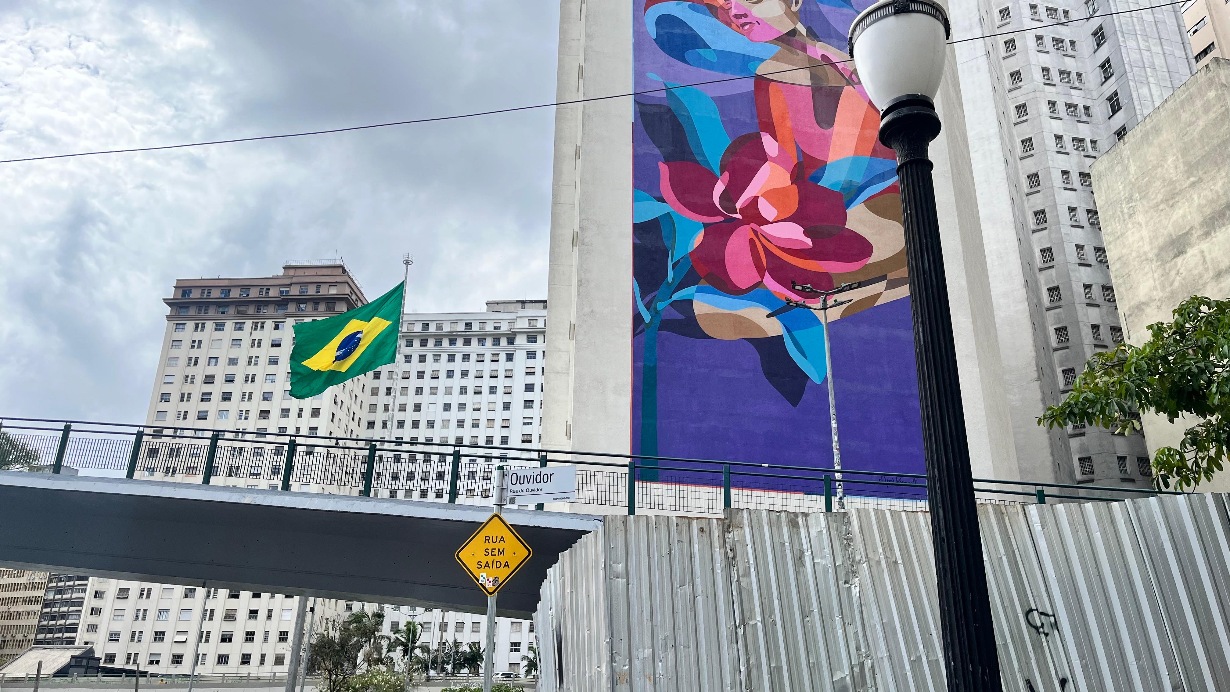 Visão de quem mora na rua do Ouvidor, próximo à ocupação. Foto: Maria Clara Palmeira/ AGEMTVisão de quem mora na rua do Ouvidor, próximo à ocupação. Foto: Maria Clara Palmeira/ AGEMT