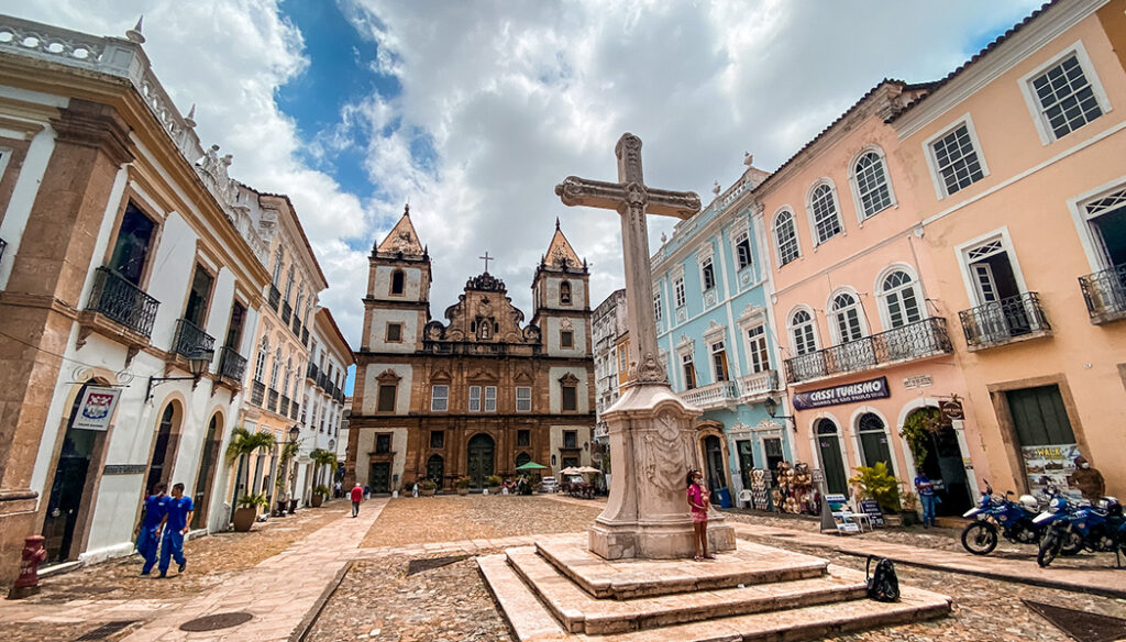Centro Histórico de Salvador na Bahia 