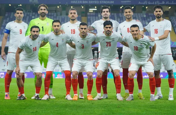 Seleção iraniana foi a terceira a se classificar para a Copa do Mundo. Foto: Reprodução/Instagram/@teammellifootball