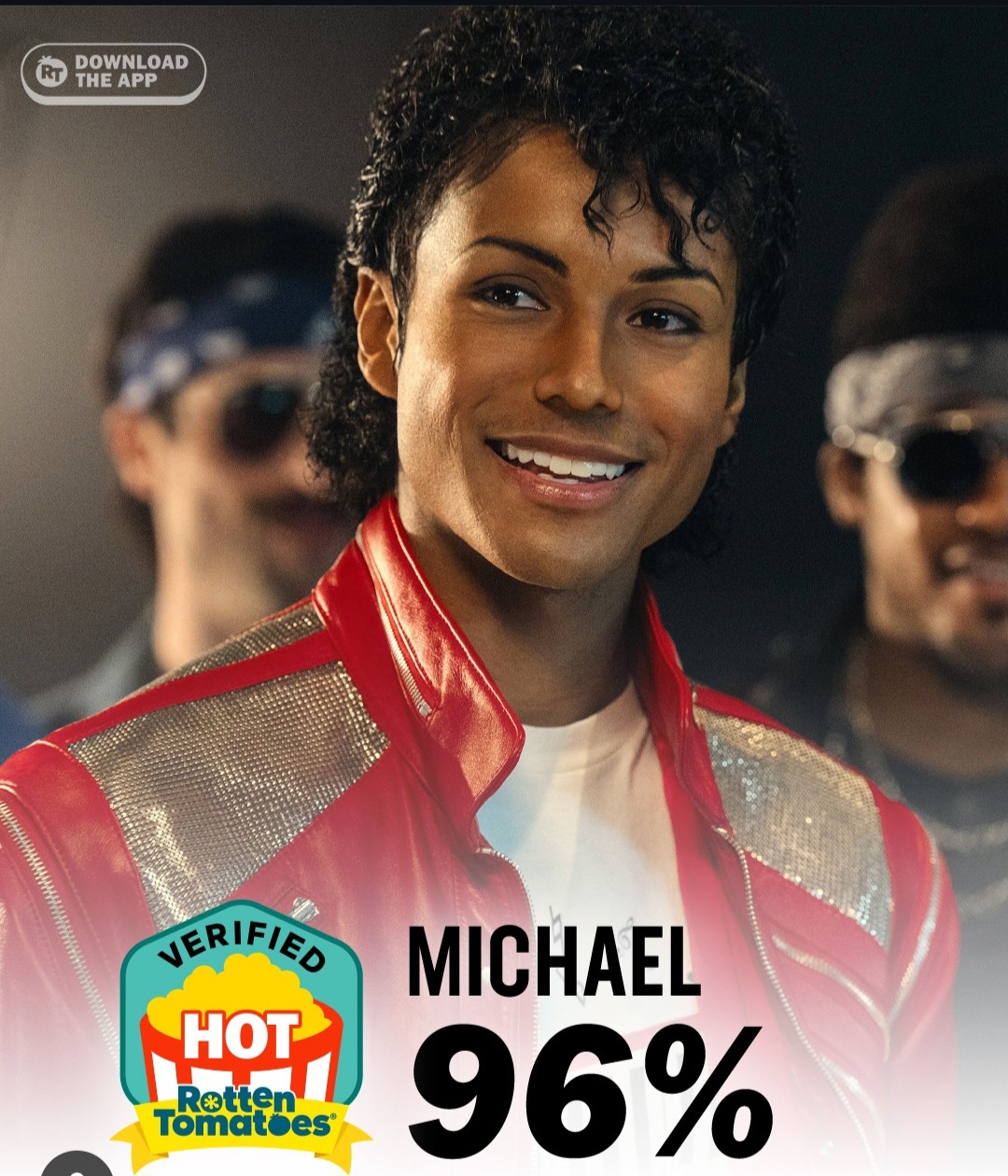 Audiência tem 96% de aprovação. Foto: Reprodução/Instagram/@michaelmovie 