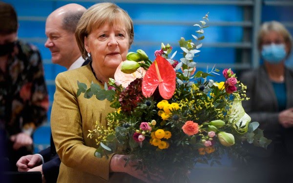 Angela Merkel se despediu do cargo no dia 24 de novembro