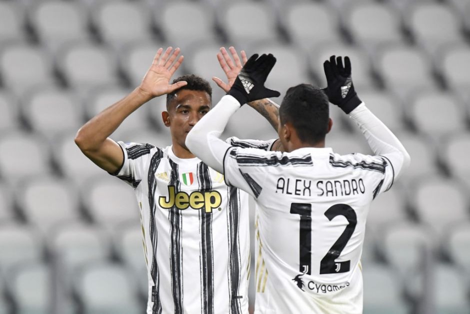 Dupla de laterais, Danilo e Alex Sandro Reprodução/Juventus