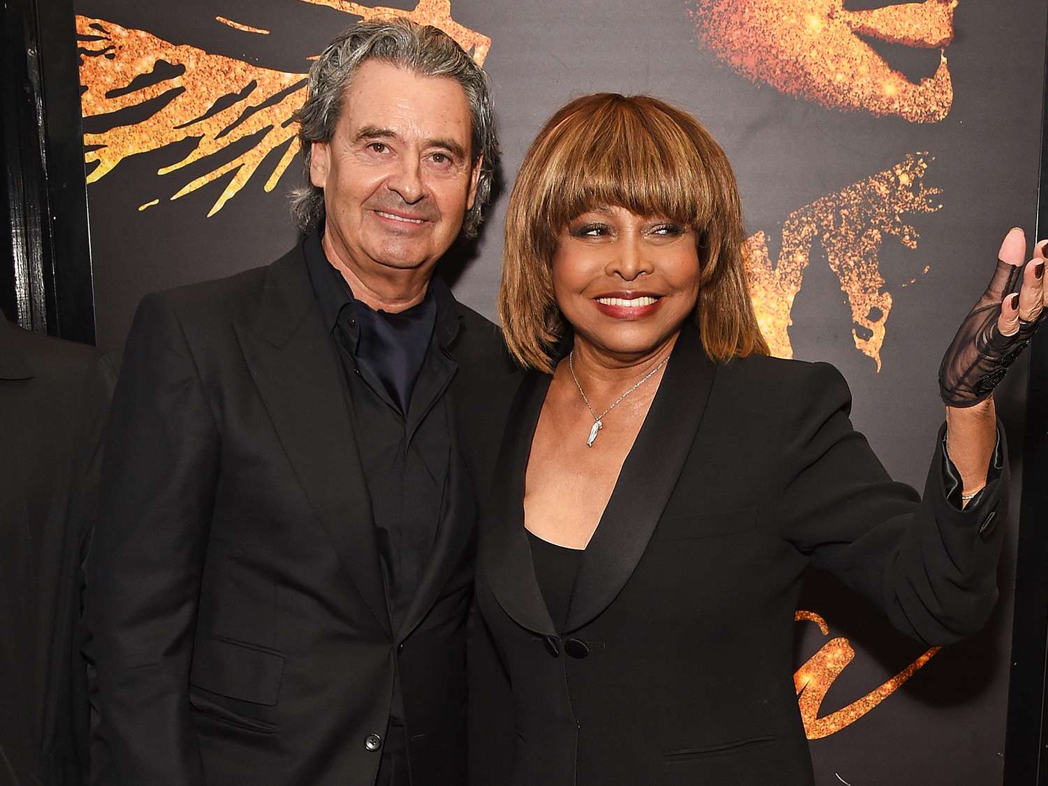 Erwin Bach e Tina Turner em 2018. Imagem: David M. Benett/Getty Images.