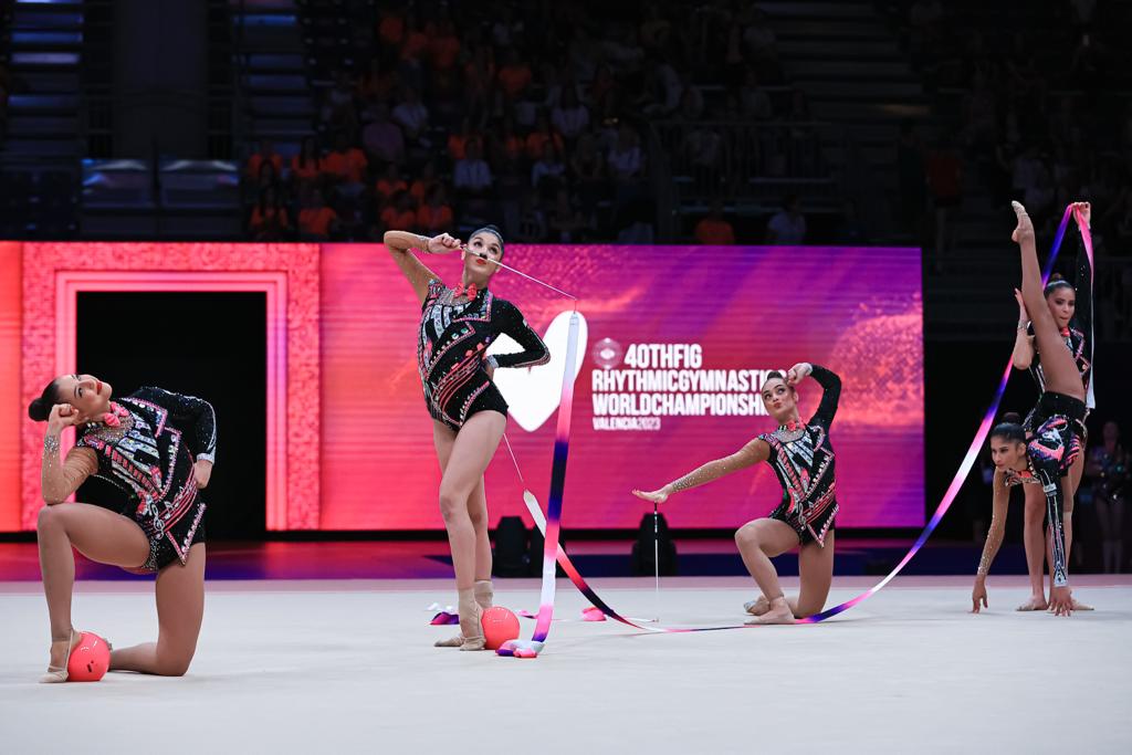 Brasil disputa vaga olímpica no Campeonato Mundial de Ginástica Rítmica 2023