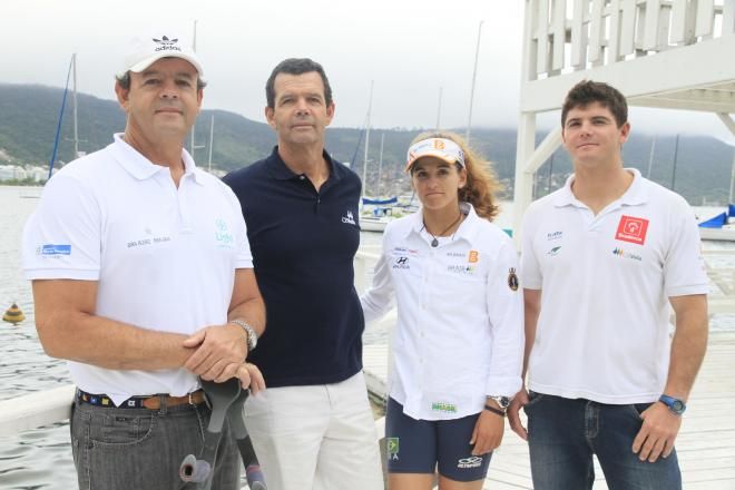 A família Grael soma nove medalhas olímpicas: são cinco de Torben, duas de Lars e duas de Martine – Foto: Lucas Benevides