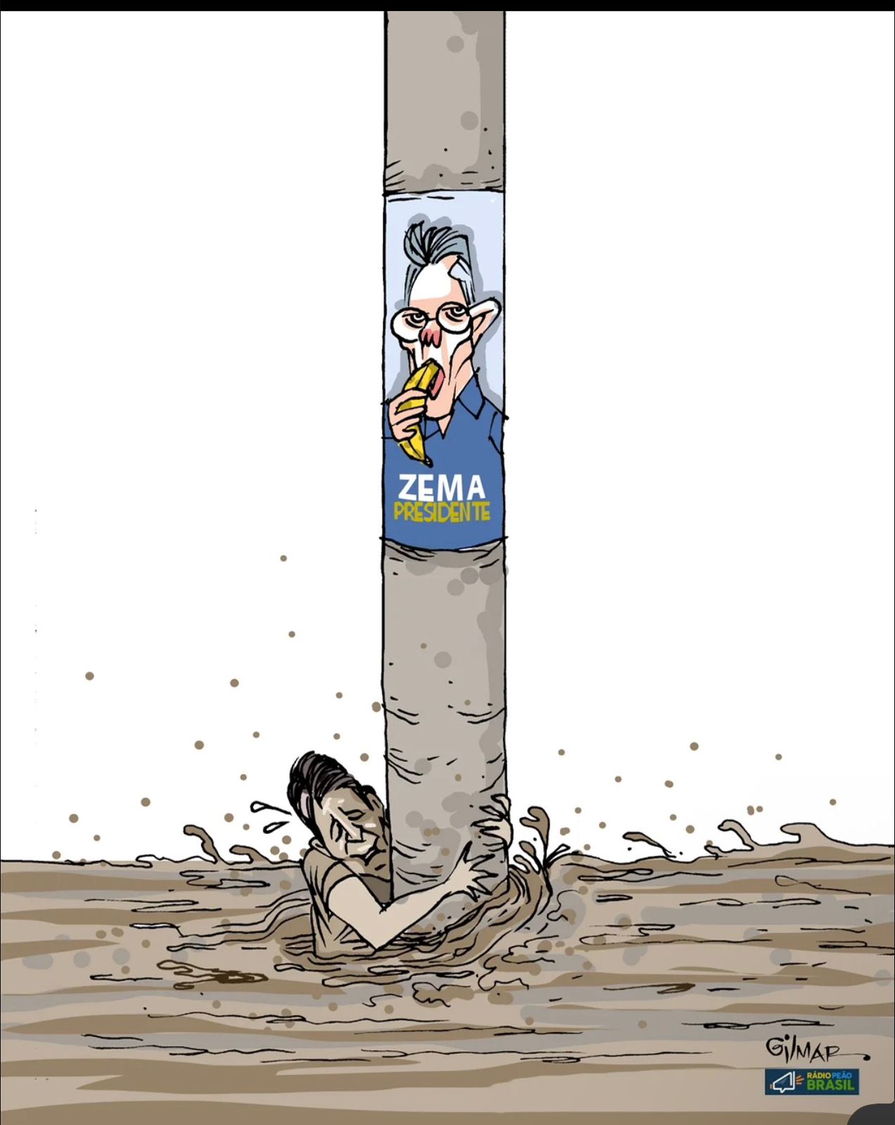 reproduçao:Instagram,@cartunistagilmar