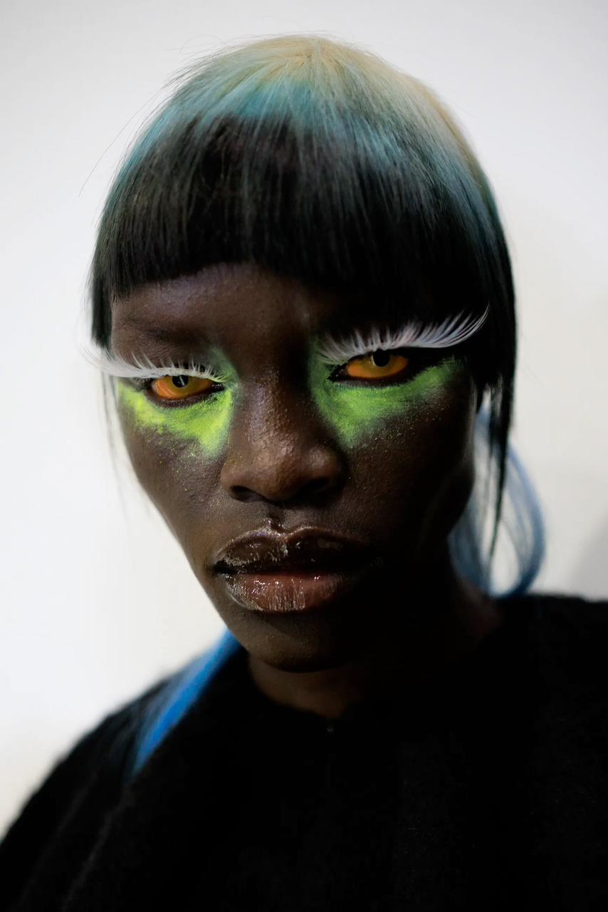 maquiagem rick owens