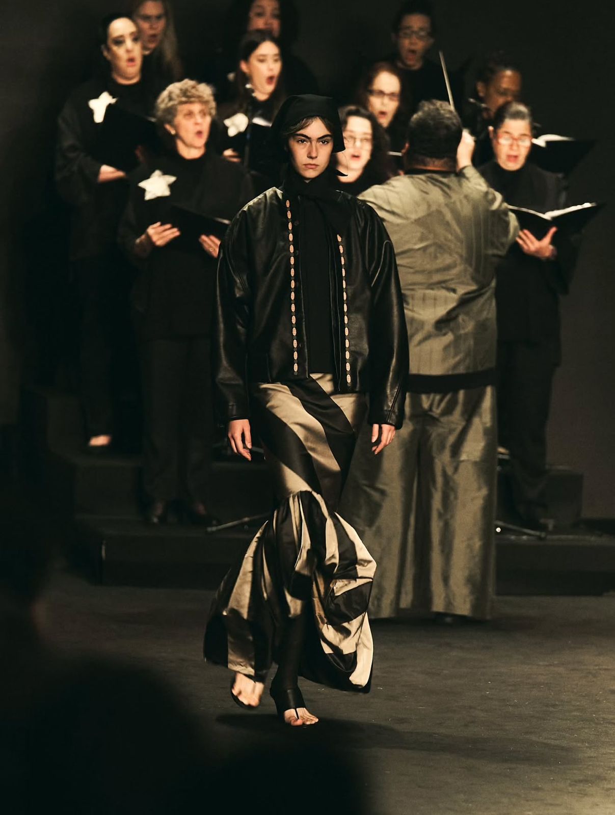 Foto do desfile da marca Handred no Rio FW - Foto: @riofwoficial / Instagram