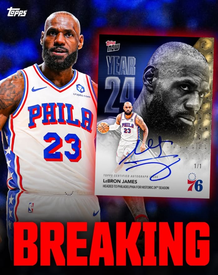Lebron escolhe 76ers