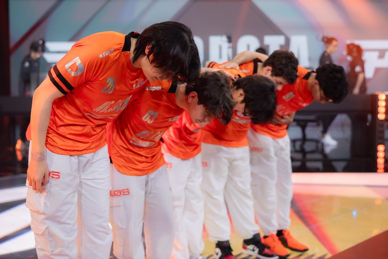 A comunidade apelidou a LOS de “T1 brasileira” por conta do desempenho que apresentaram nesse começo de campeonato - Foto: CBLOL/flickr