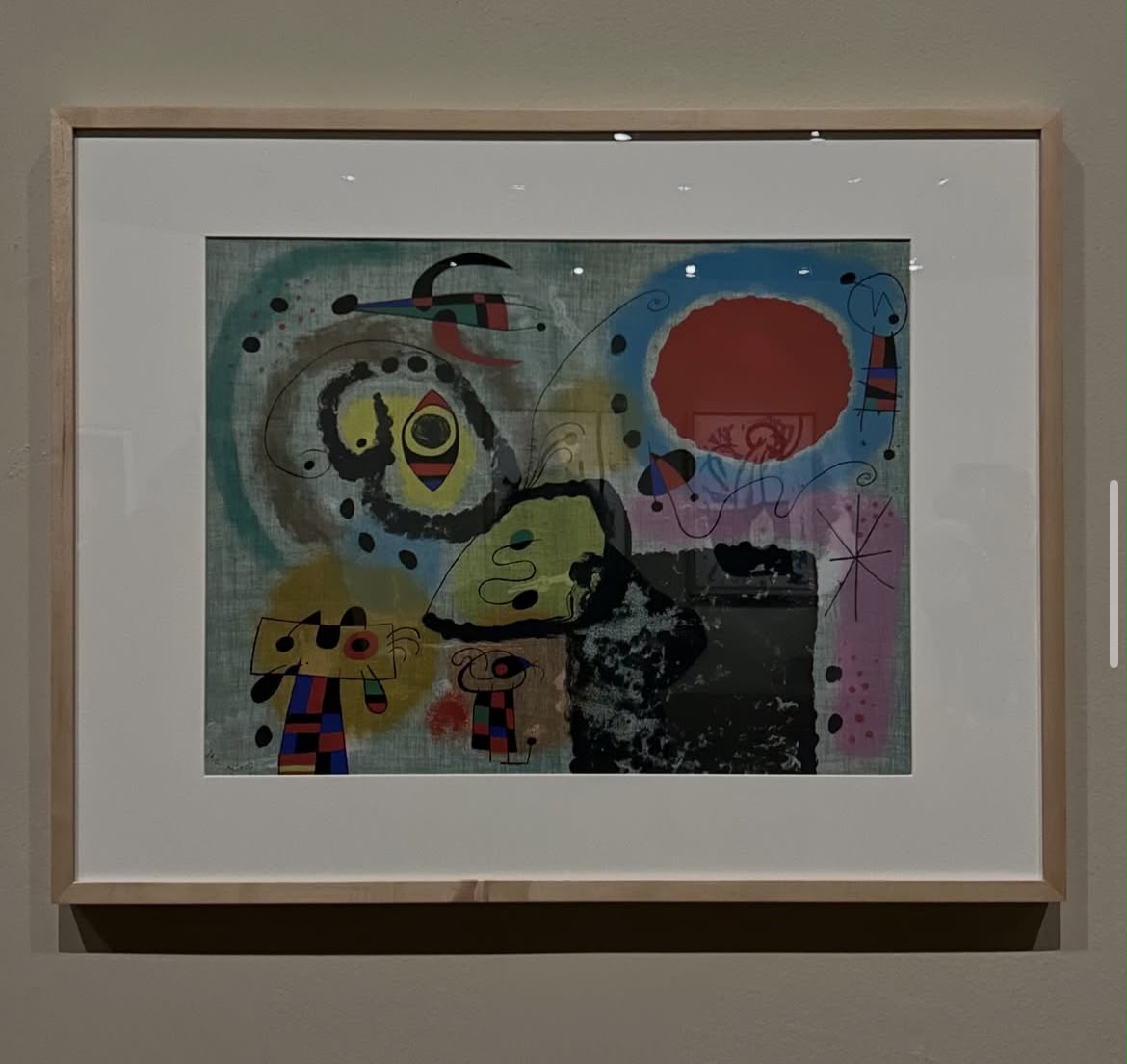 Exposição Miró, em São Paulo (Foto: Thais Oliveira) 